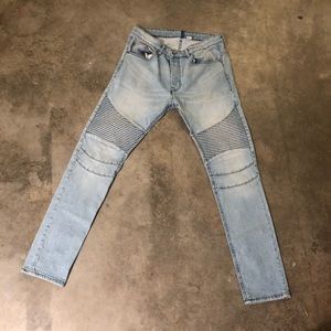 Skinny Biker Jeans
